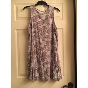 Paisley swing dress
